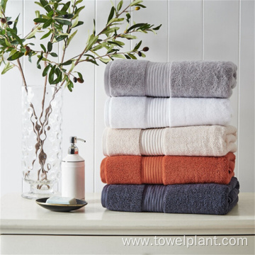 Luxury Jacquard Hotel Bath Towel Set